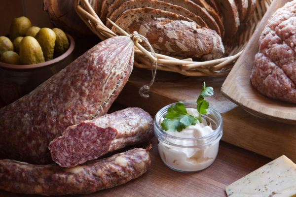 Hansteiner Schinkenwurst